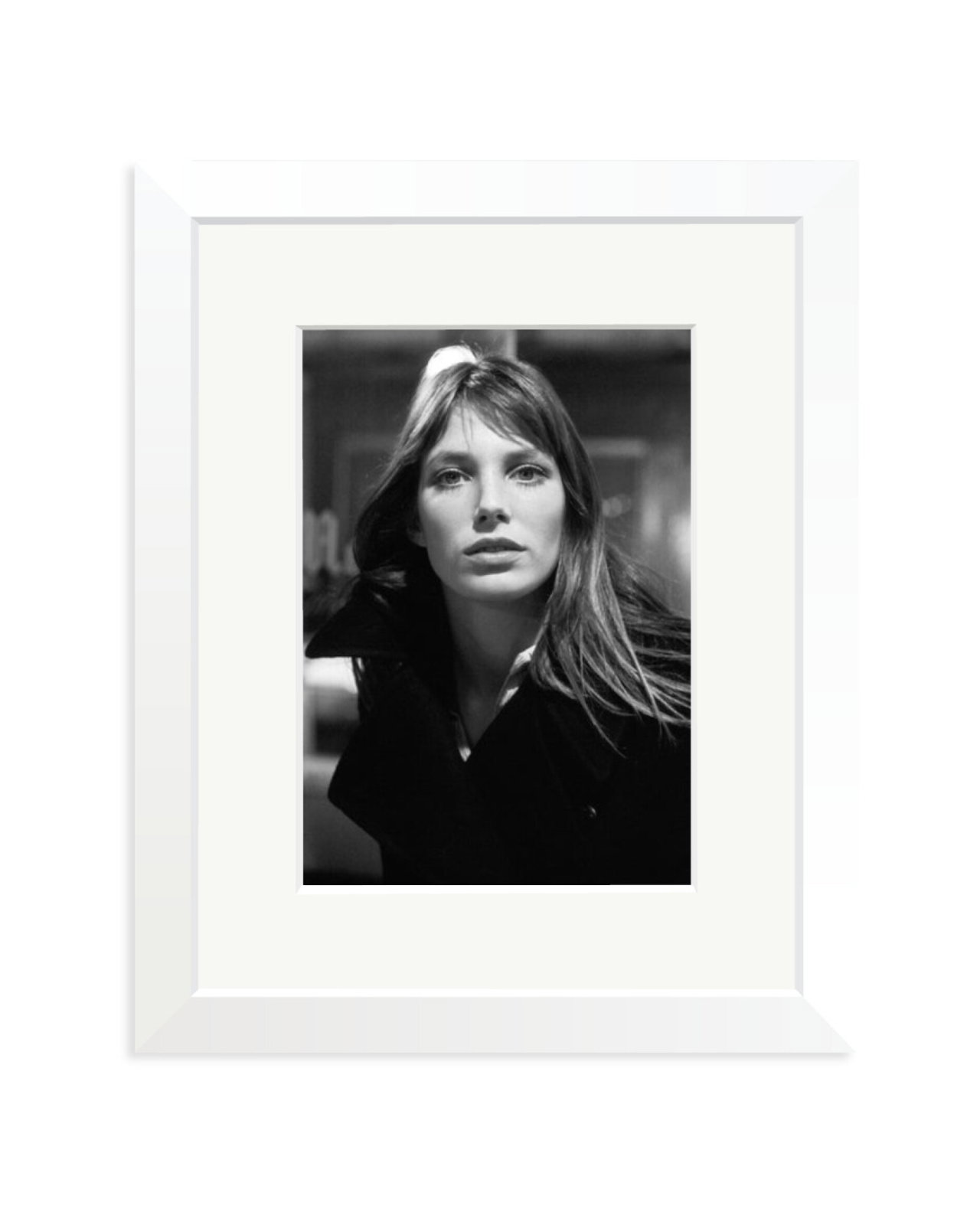 Jane in Paris, Black and White White / Small