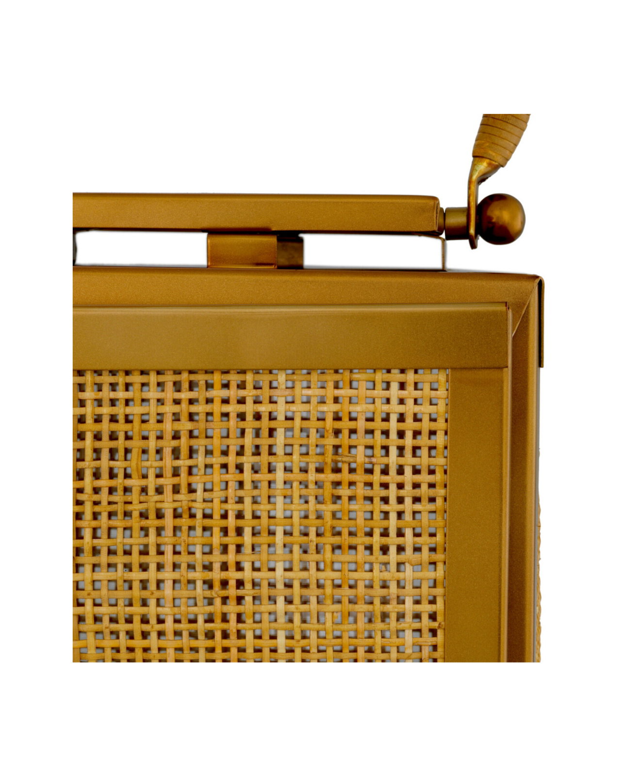 Georgian kynttilälyhty messinki