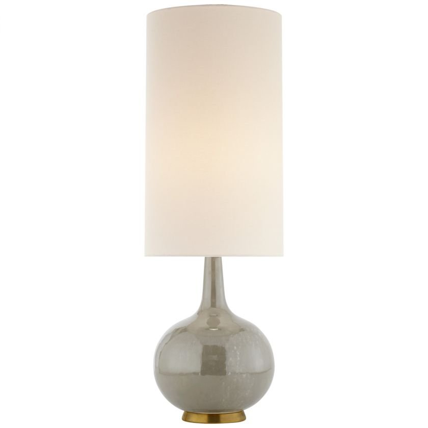Hunlen Table Lamp Shellish Gray
