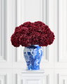 Hortensia dekorasjonskvist vinrød
