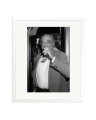 Charles Bukowski Portrait White / Large