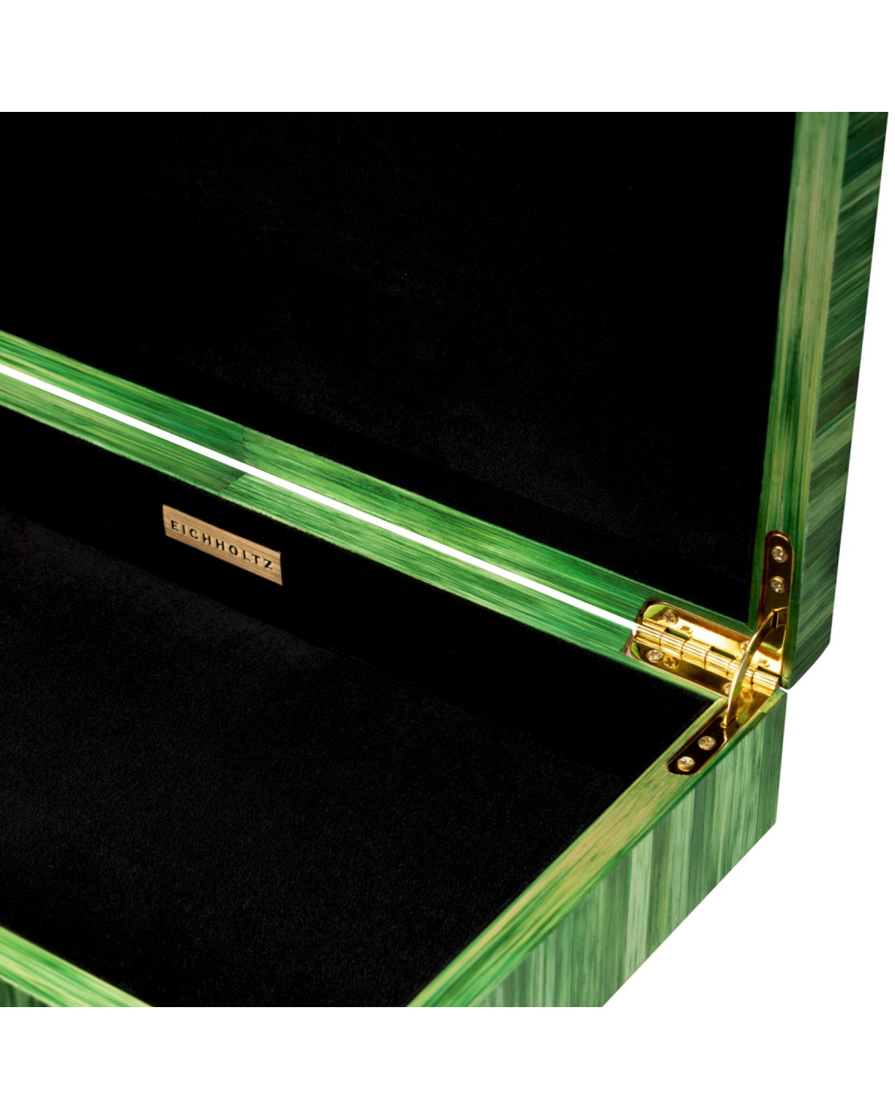 Harvard ask marquetry grön