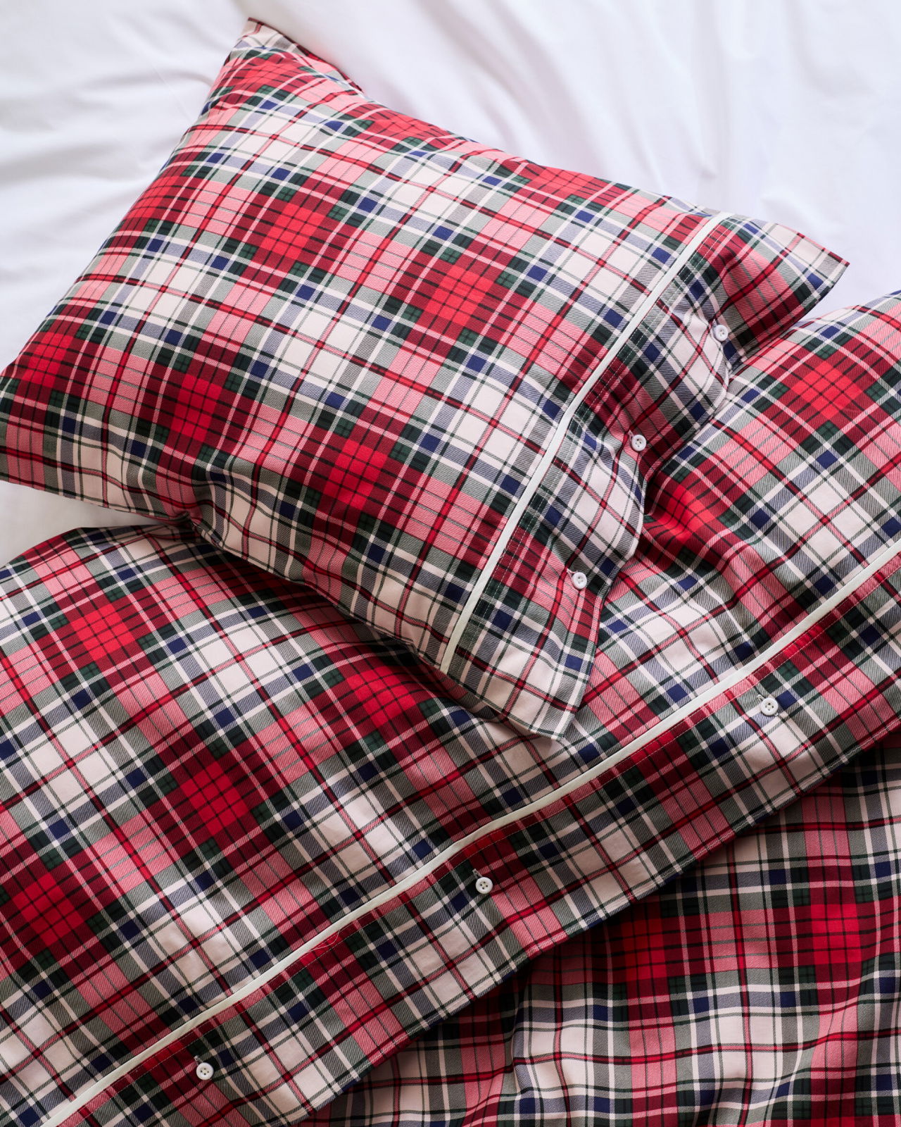 Vail pussilakanasetti ruudullinen