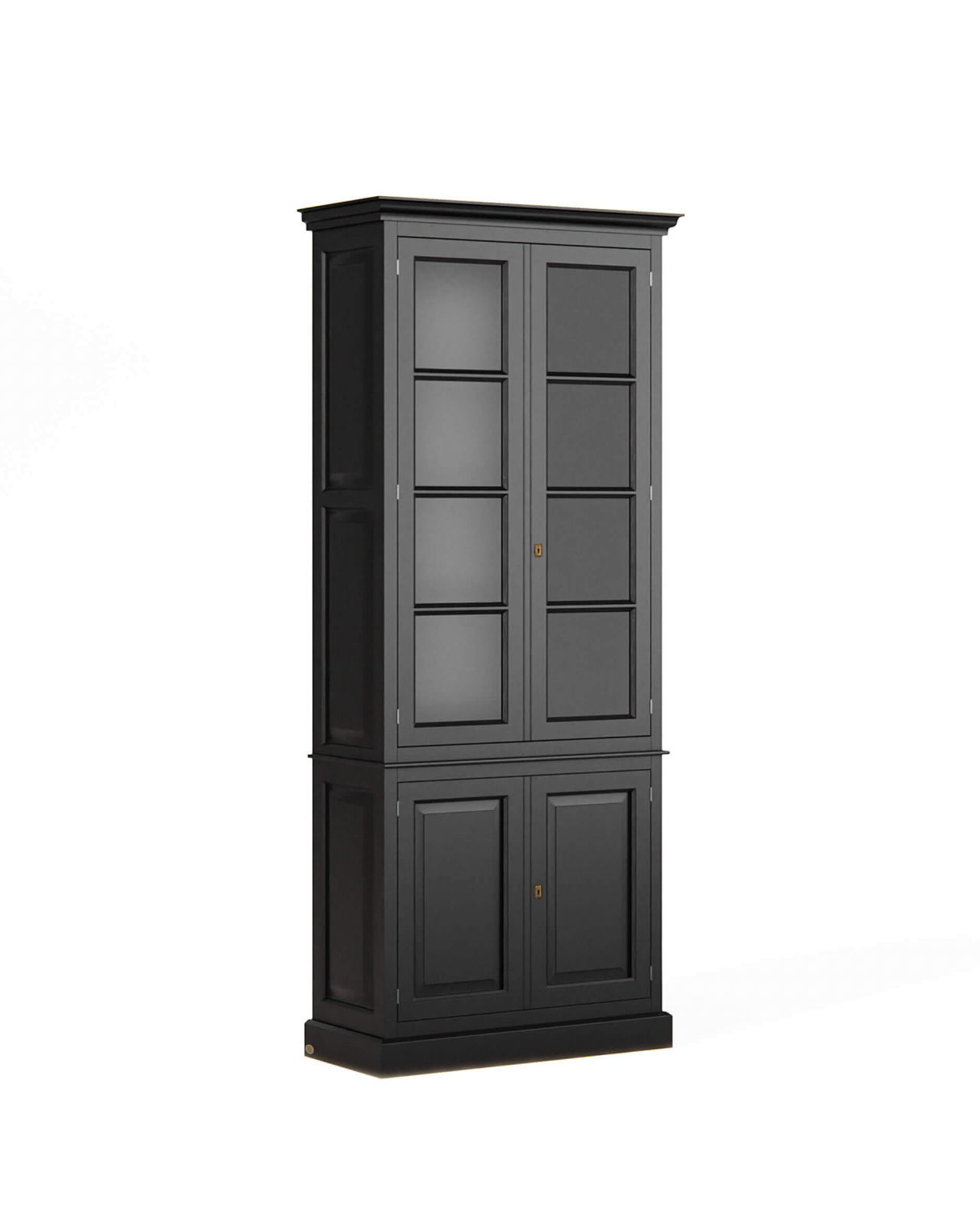 Nantucket vitrinskåp modern black