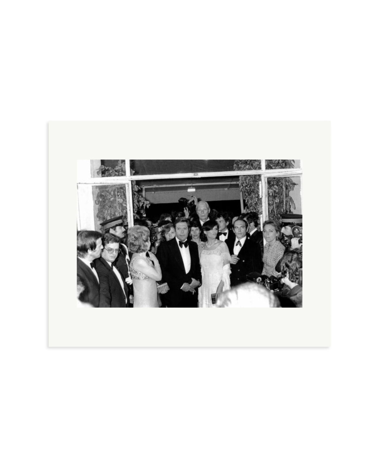 Mastroianni and Cardinale in Cannes Print Only / Medium
