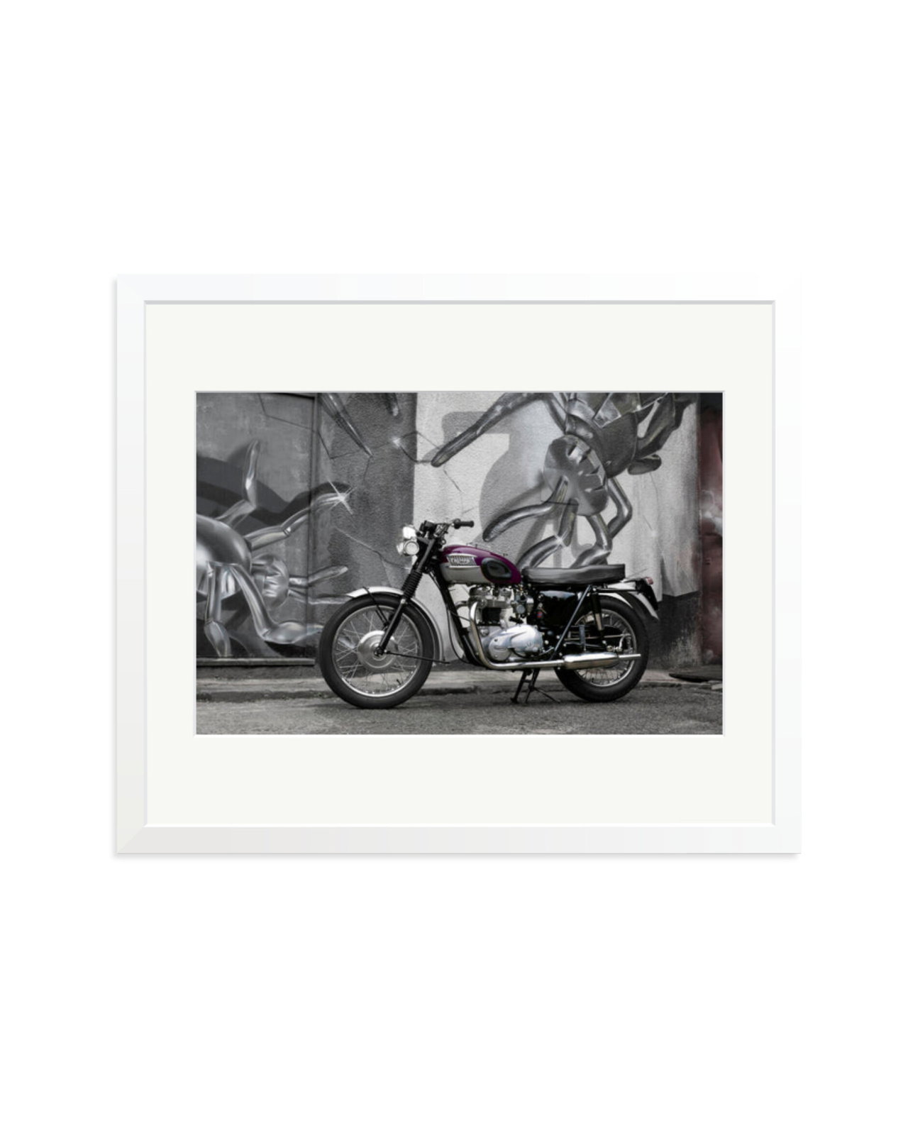 1963 Triumph Trophy White / Large