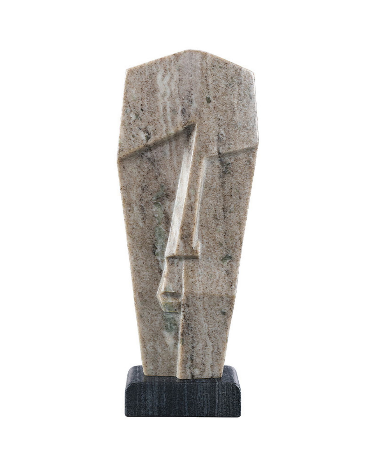 Hera decorative sculpture, beige