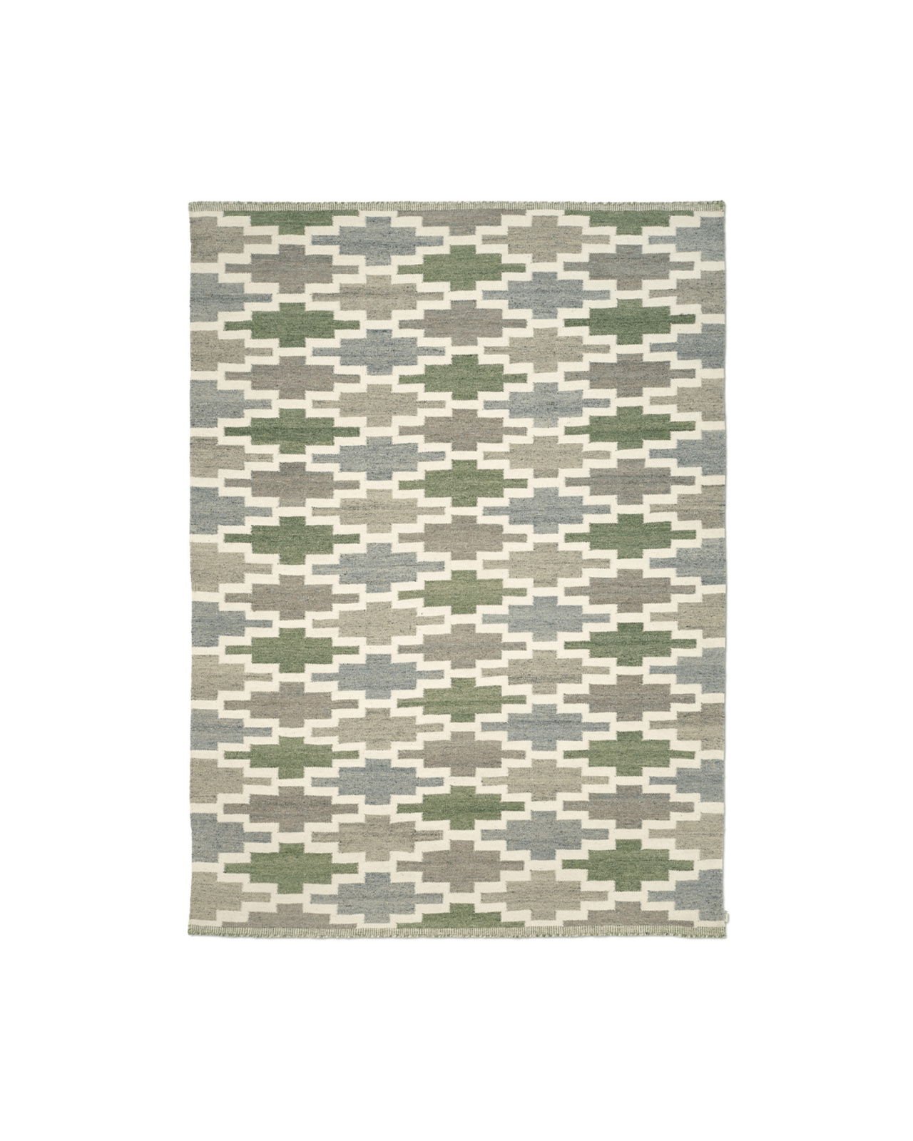 Korsnäs Blue-Green Rug