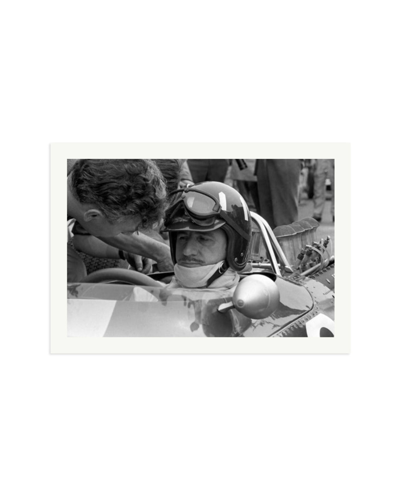 Graham Hill and Keith Duckworth Print Only / XXL