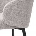 Dining Chair Lloyd grey with arm set of 2