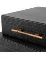 Evendale Nightstand Charcoal Oak