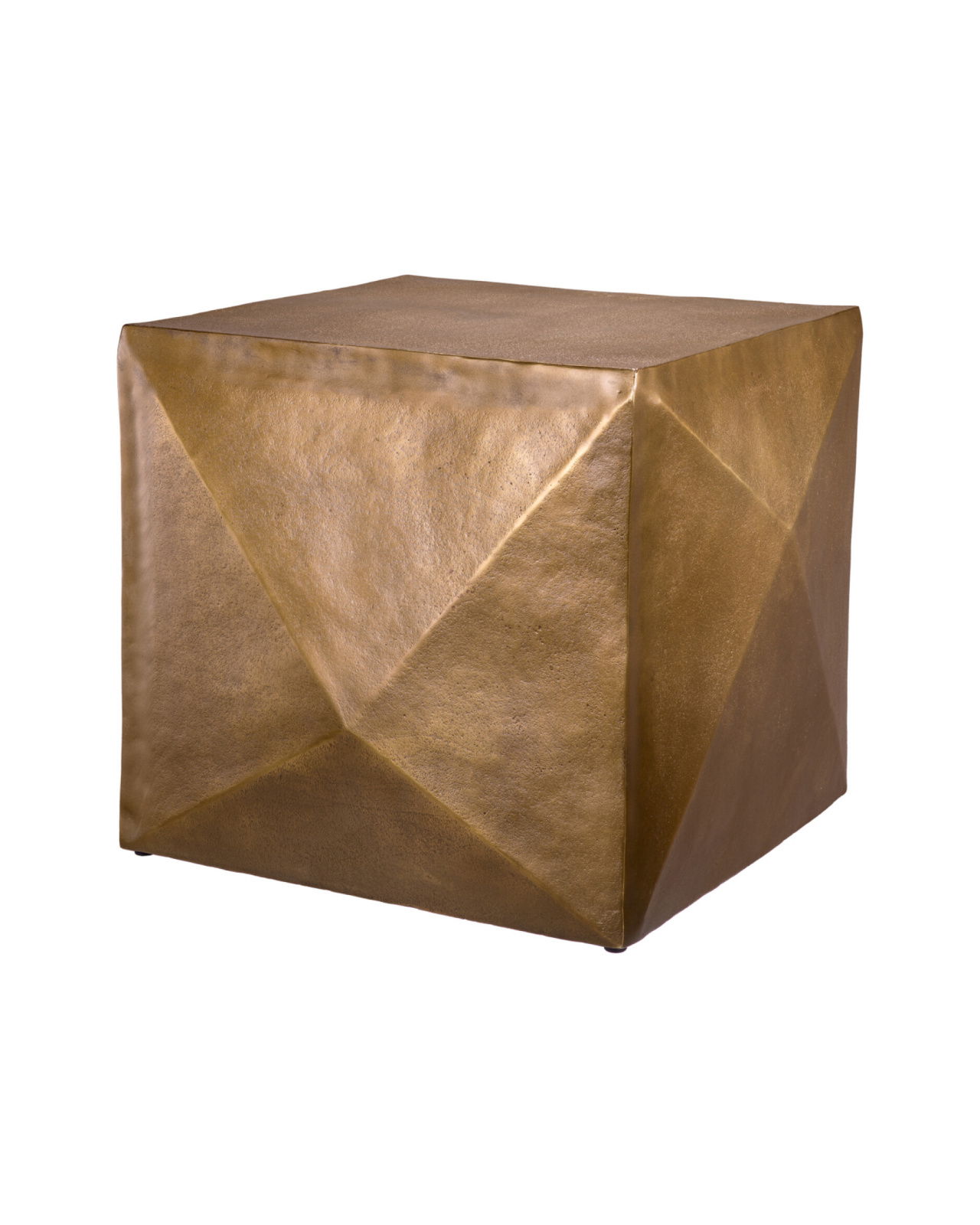 Maratea Side Table Antique Brass