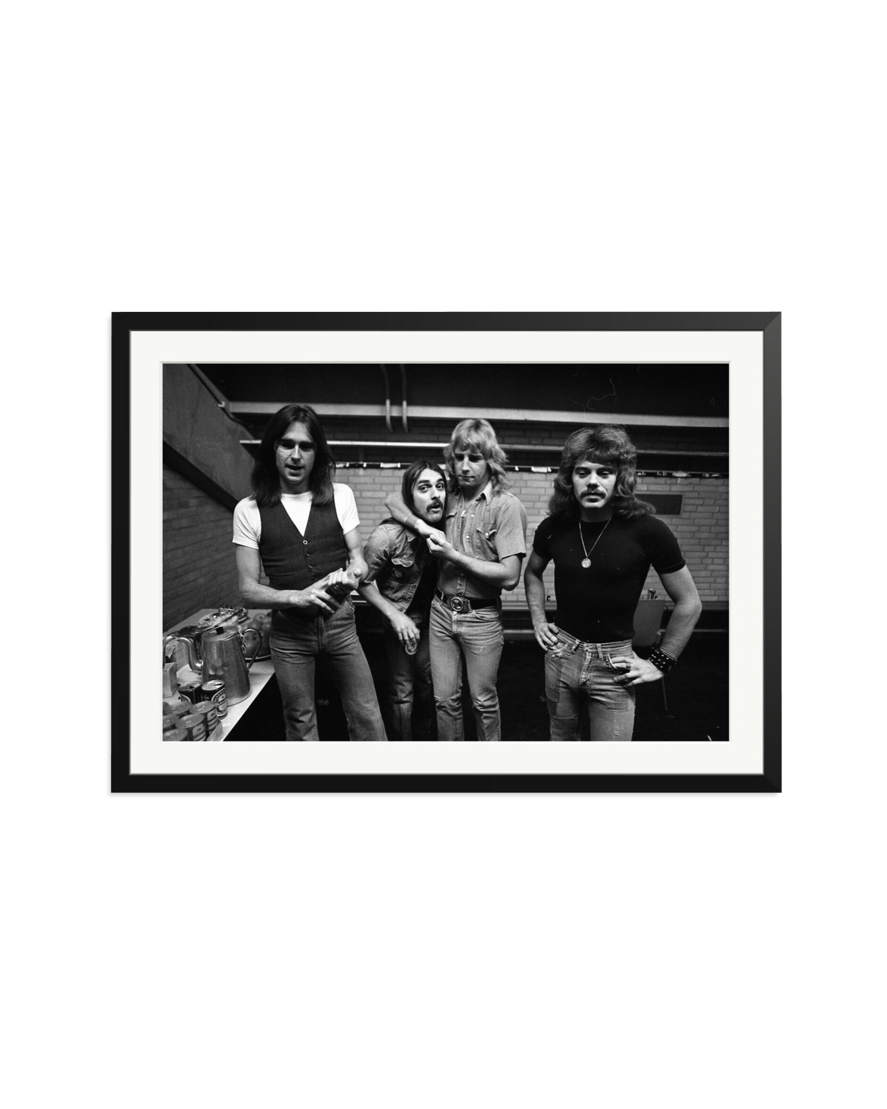 Status Quo Backstage in Amsterdam Black / XXL