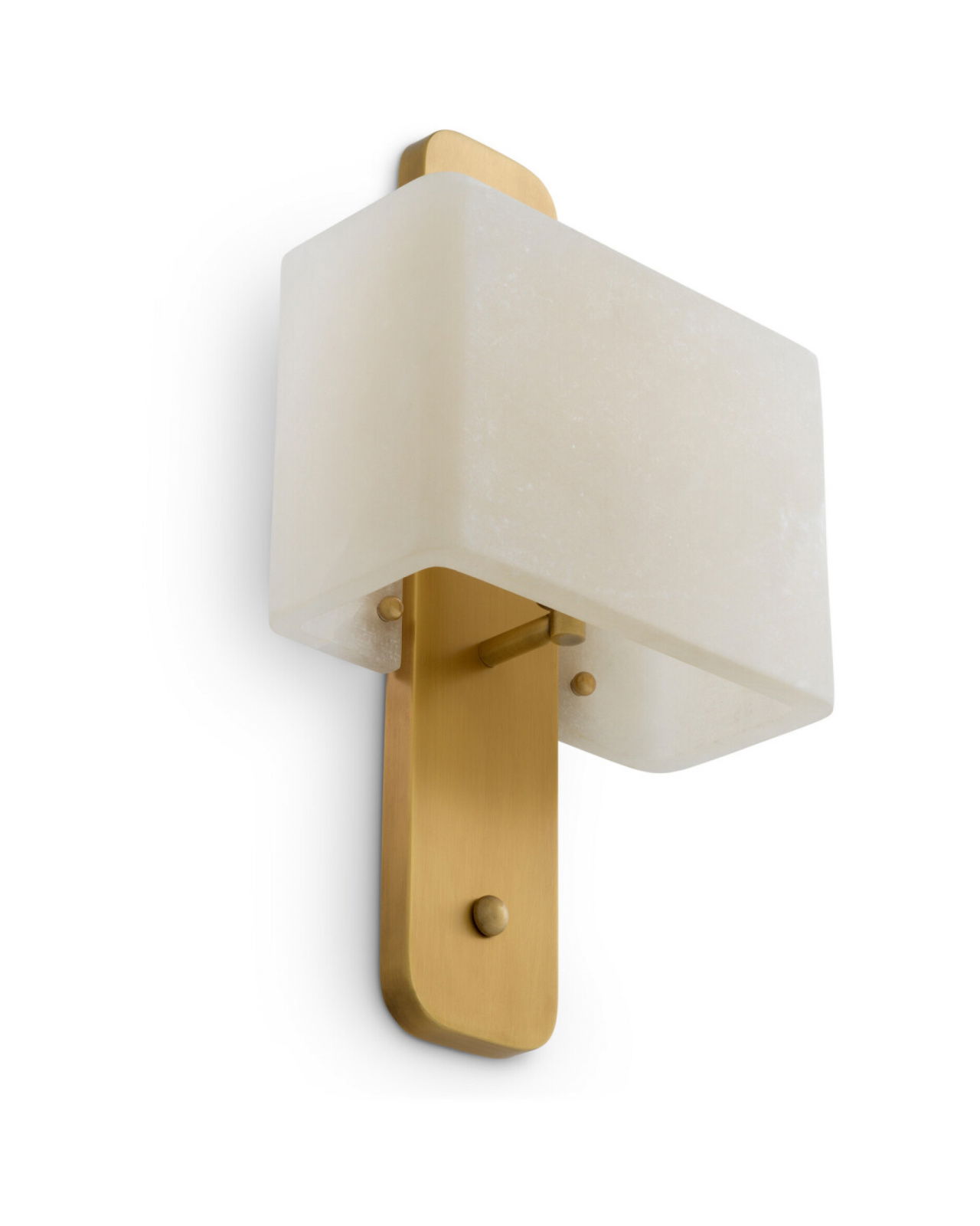 Melbourne wandlamp antiek messing