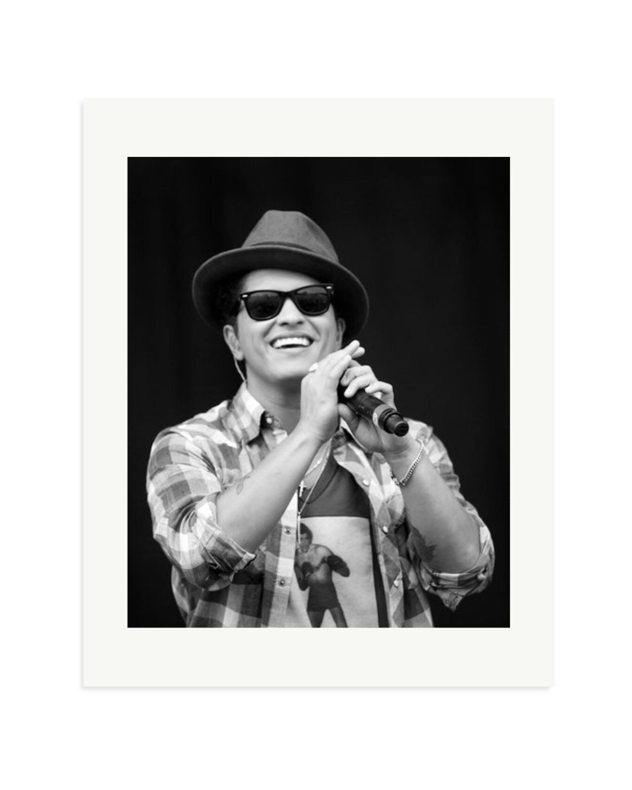 Bruno Mars at V Festival Print Only / Medium