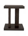 Bravon Side Table Ebony Oak Veneer