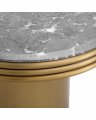 Claremore Side Table Brushed Brass