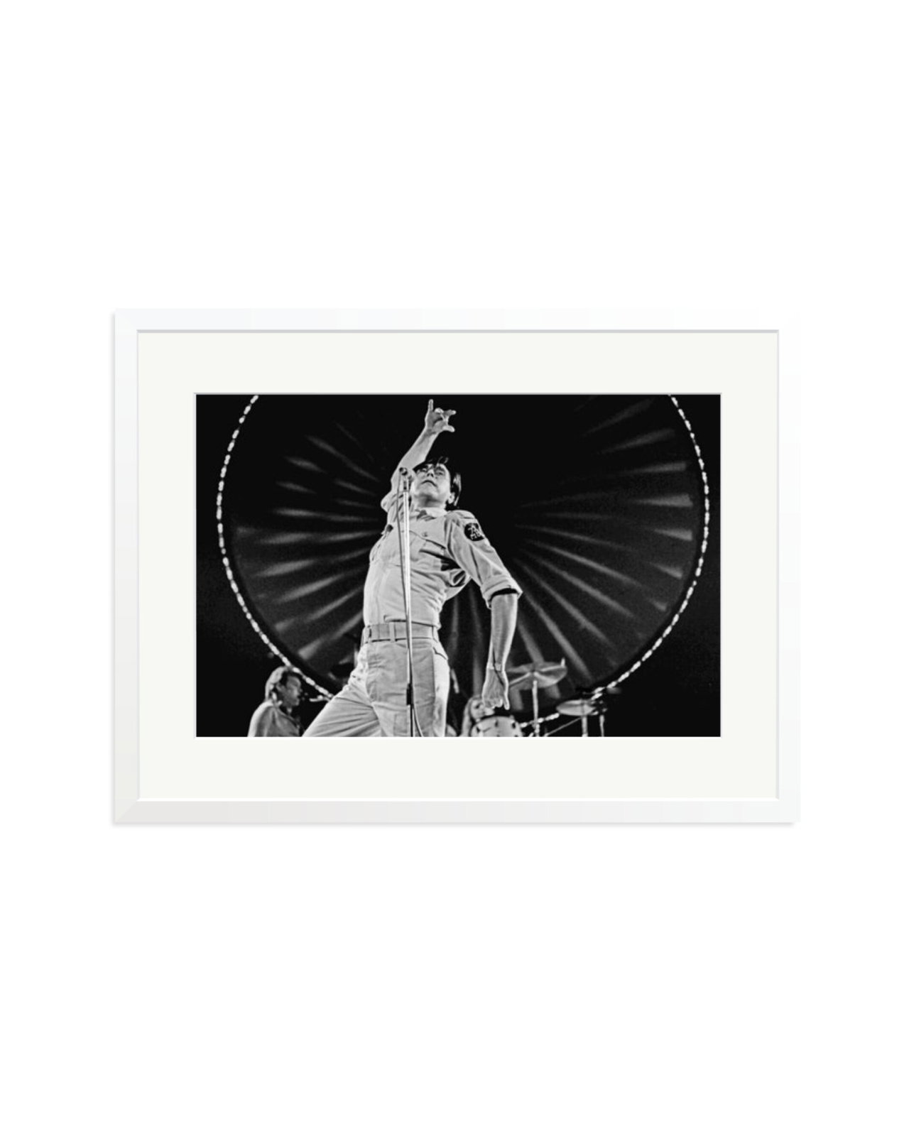 Bryan Ferry of Roxy Music 1975 White / XL