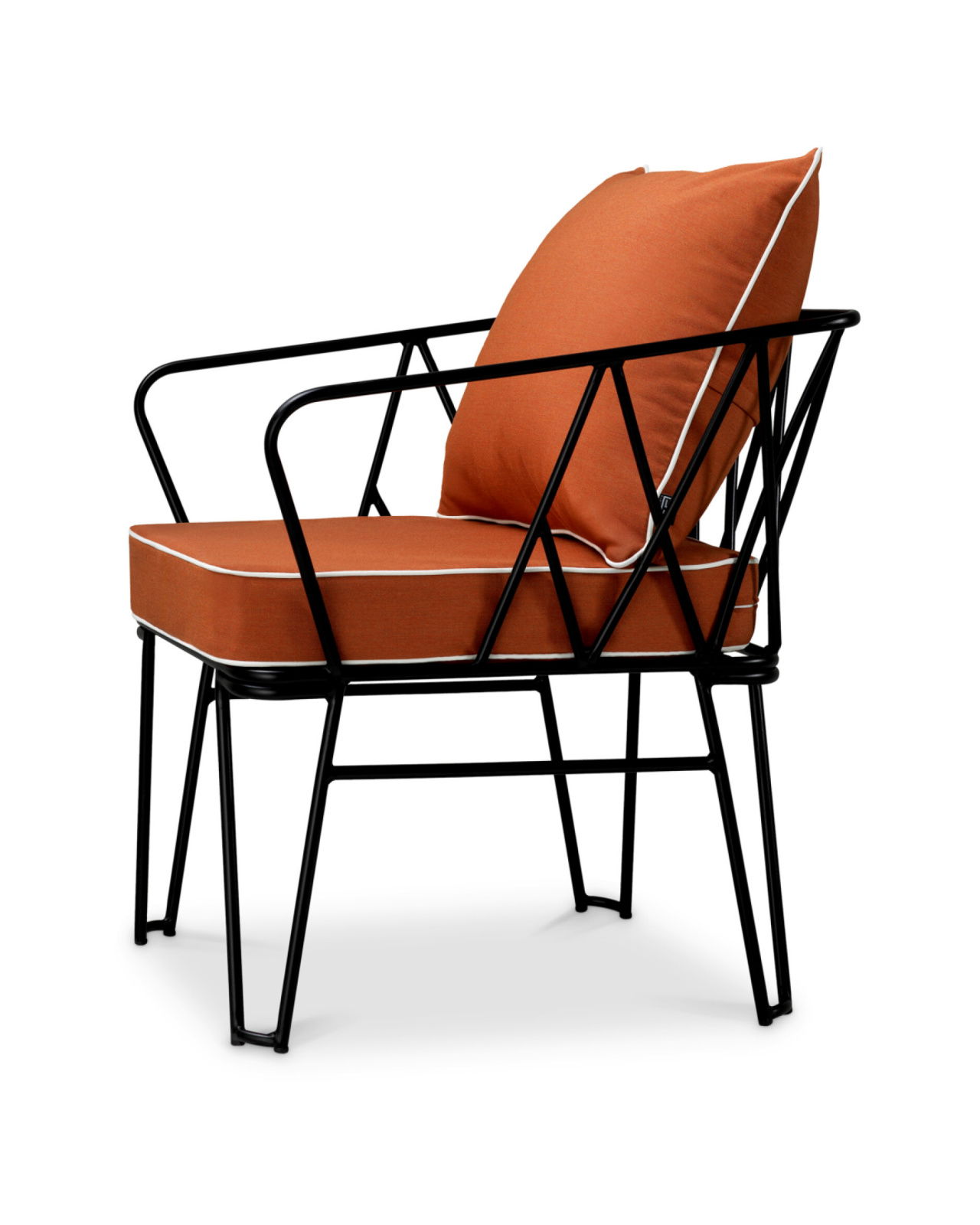 Clifton fåtölj blaise orange