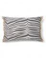 Zebra Cushion Grey