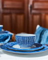 Capri Azzurra Bowls Blue/White 6-pack