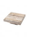 Sartoria Coffee Table Silver Travertine