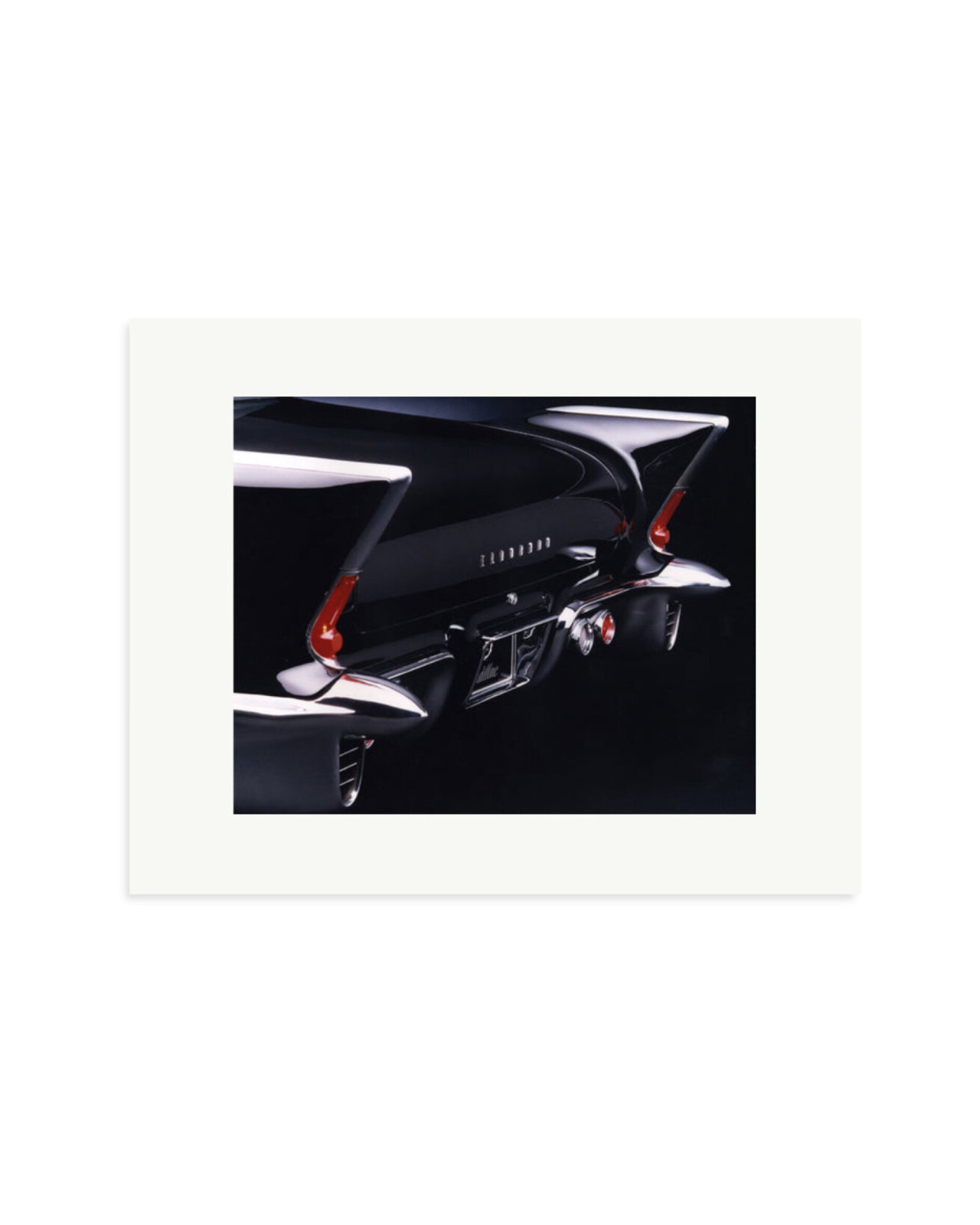 Cadillac Eldorado Black Print Only / Small