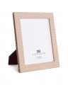 Sintra Picture Frame Tan Leather Set of 2