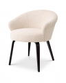 Moretti Dining Chair Bouclé Cream