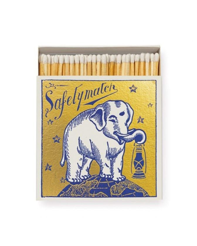 Gold elephant matches