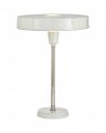 Carlo Table Lamp Polished Nickel and Antique White