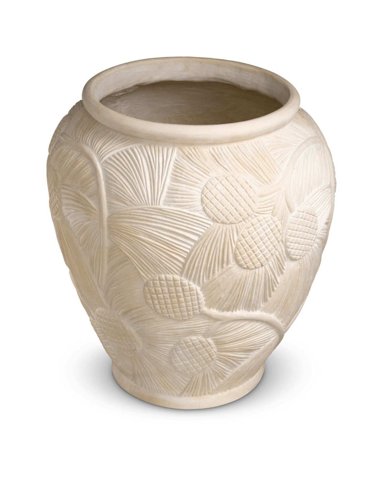 Yasmine plantenbak crème