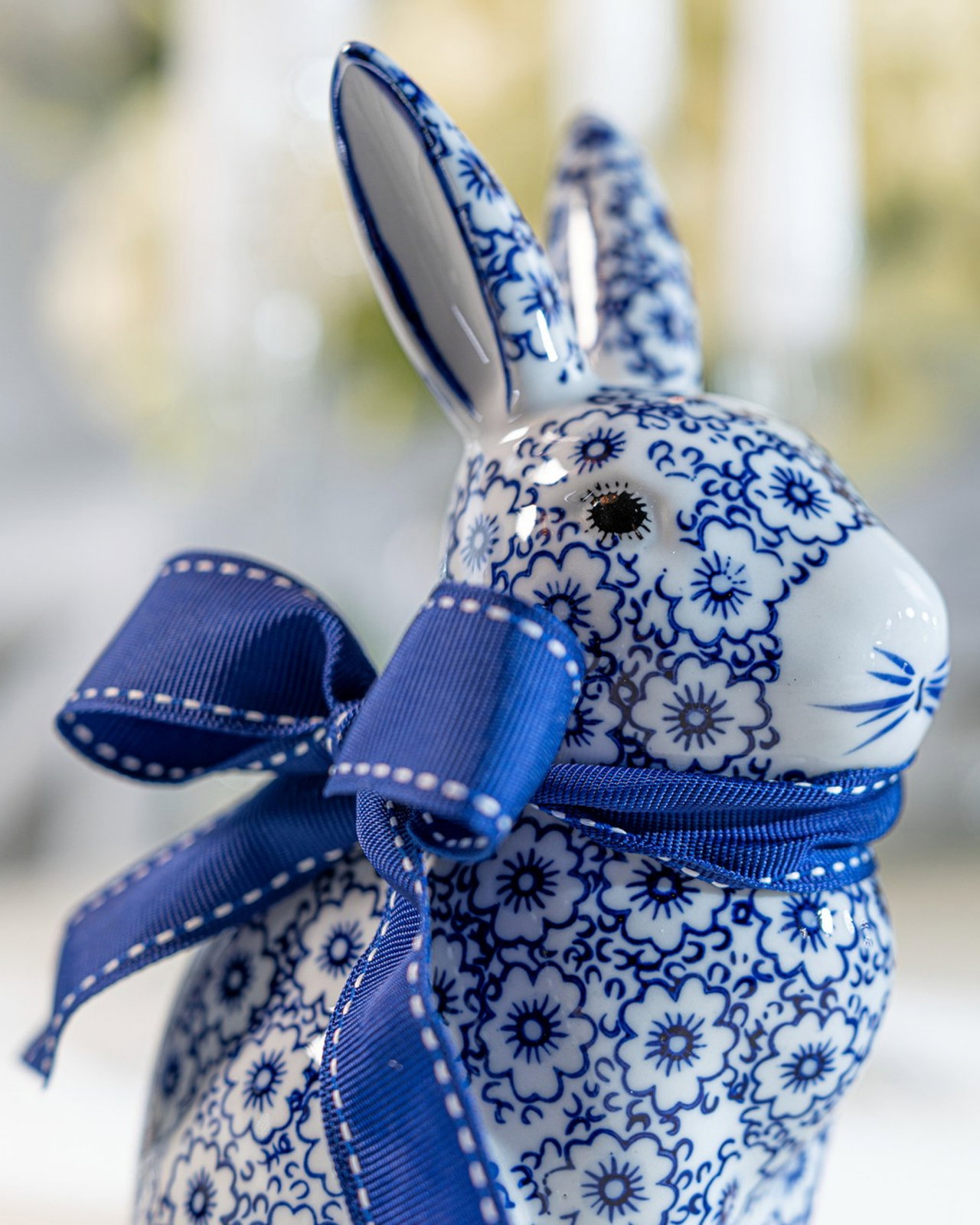 Textiellint marineblauw/wit 8,2m