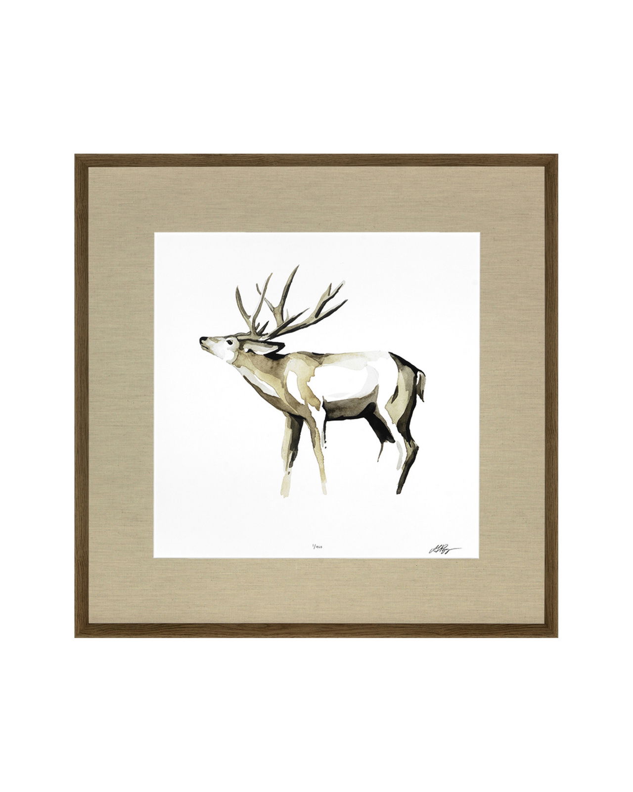 Watercolor Woodland I