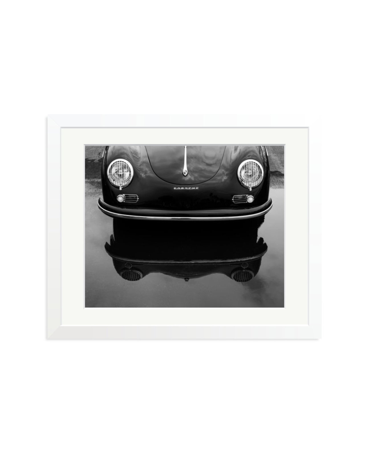 Porsche 356 Nose White / Medium