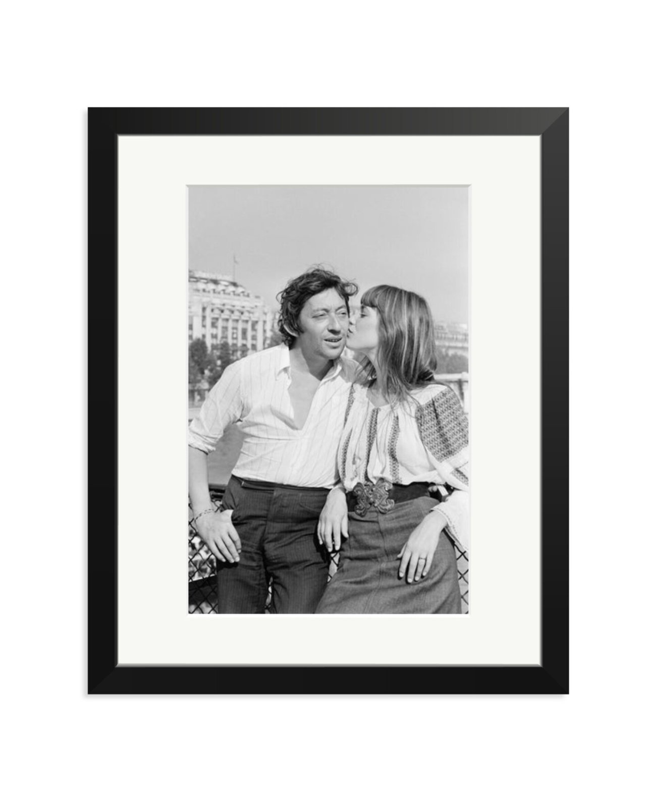 Gainsbourg and Birkin in Paris Black / Medium