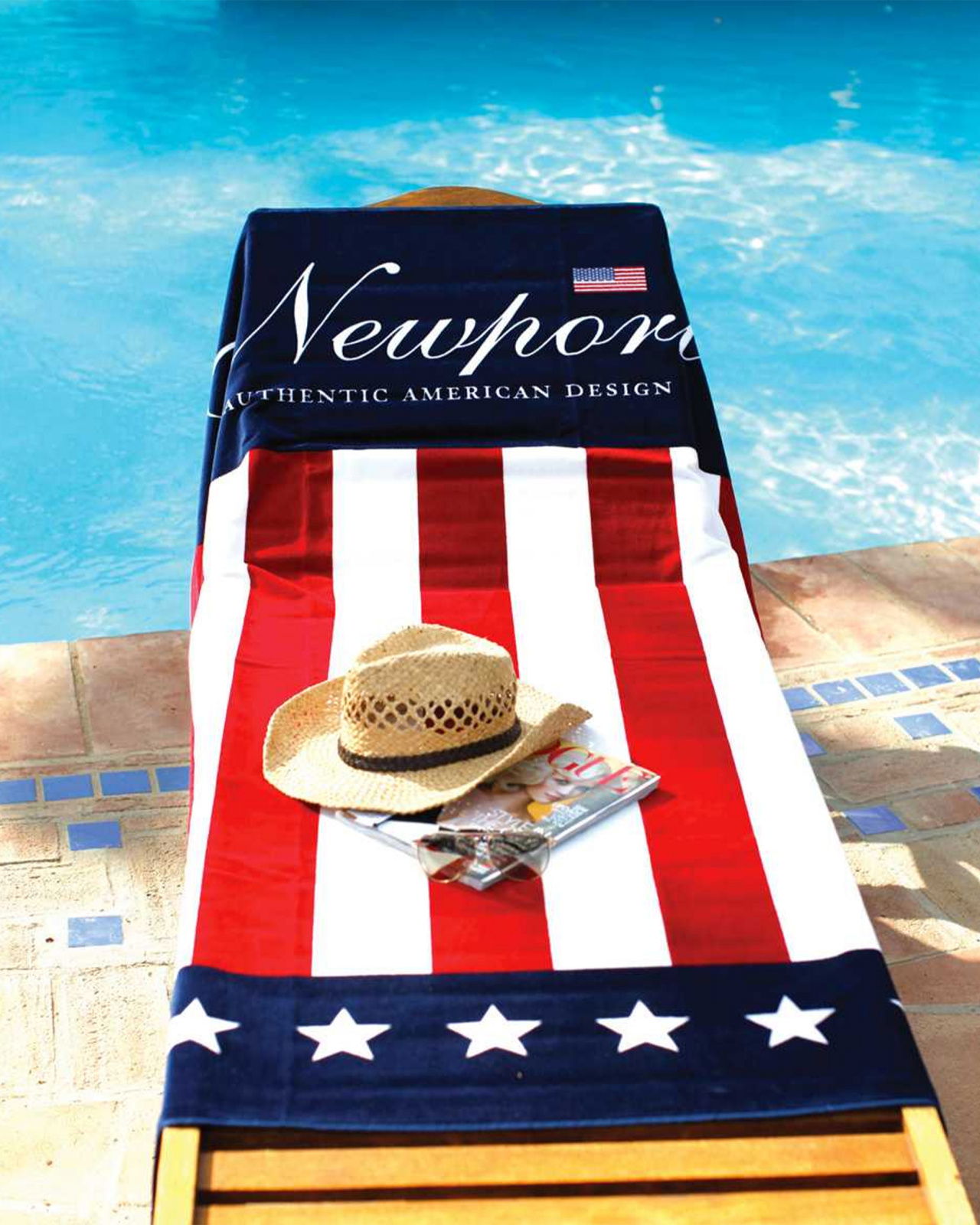 Stars & Stripes beach towel