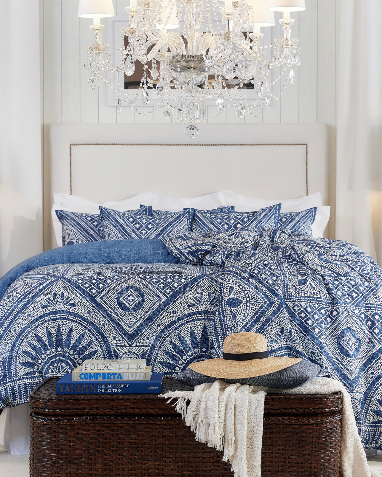 Linton sänggavel off-white