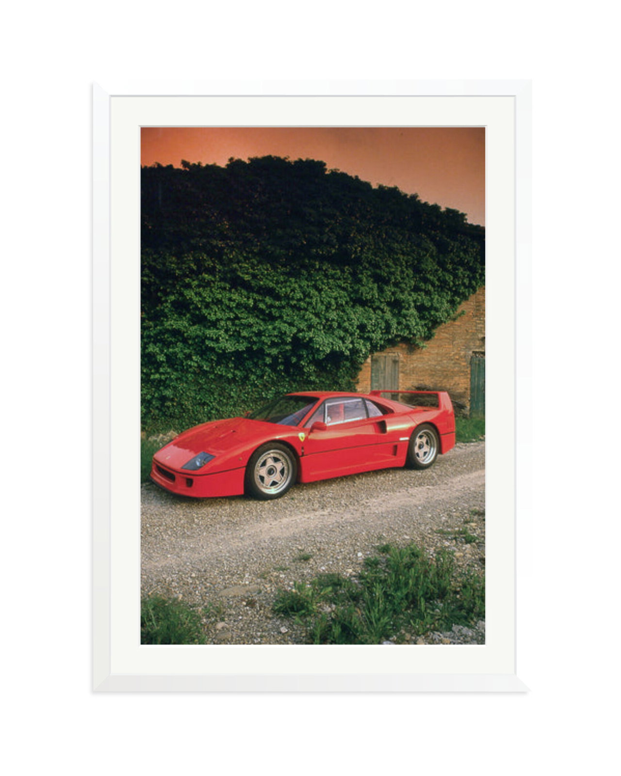 F40 Press Launch White / XXL
