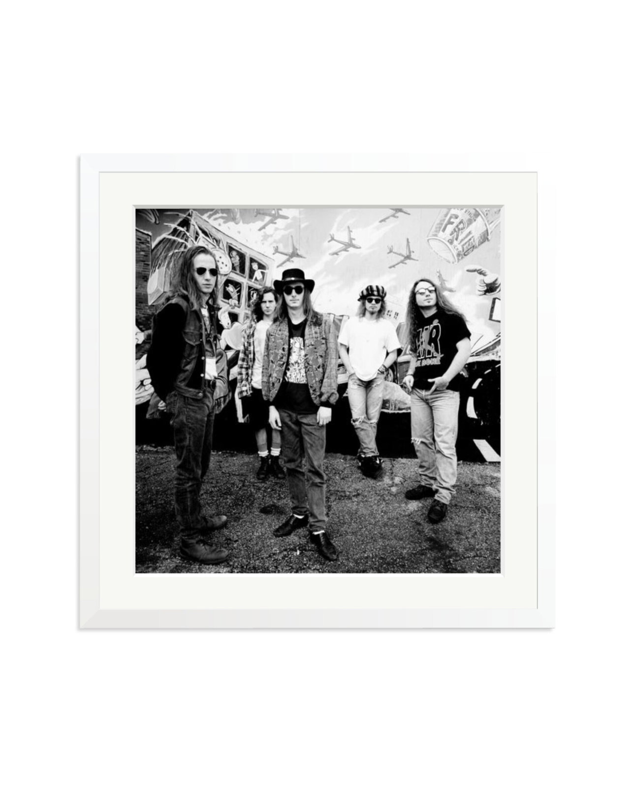 Pearl Jam, 1991 White / XL