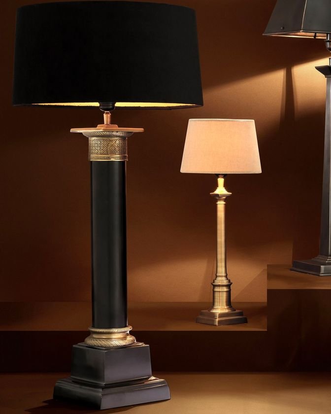 Monaco Table Lamp, black