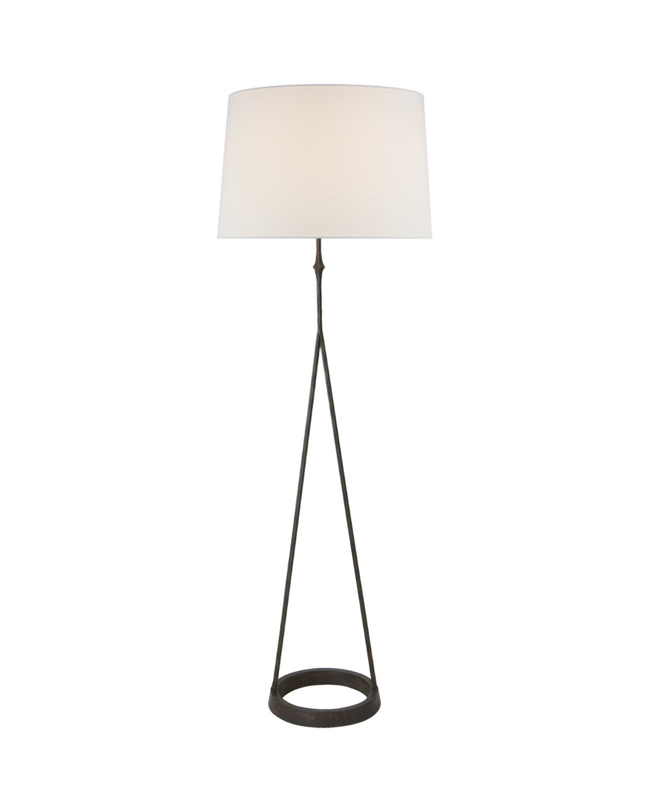 Dauphine Floor Lamp Black/Linen