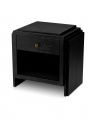 ArtDeco beistelltisch charcoal grey oak veneer