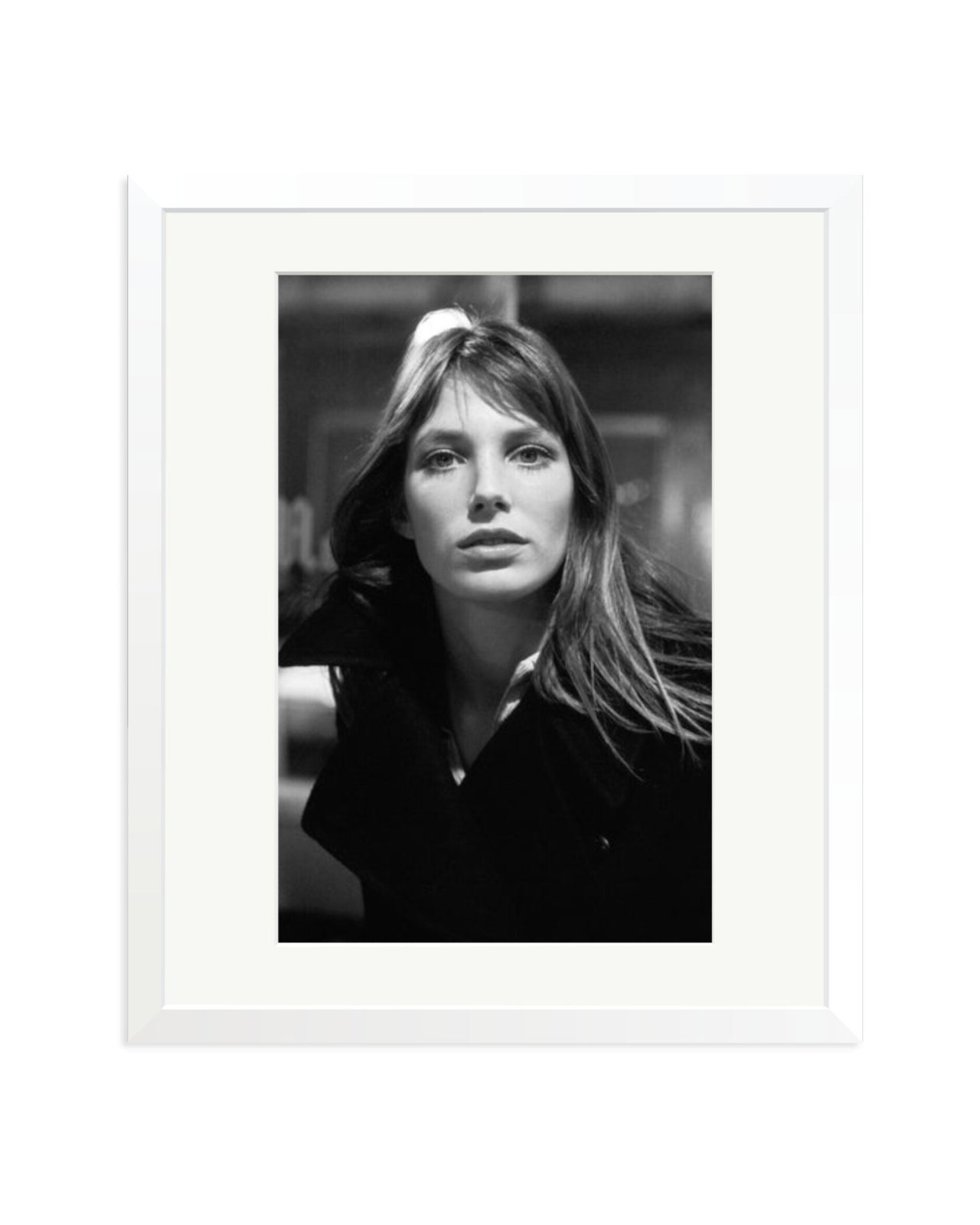 Jane in Paris, Black and White White / Large