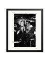Johnny Hallyday and Sammy Davis Jr. Black / Large