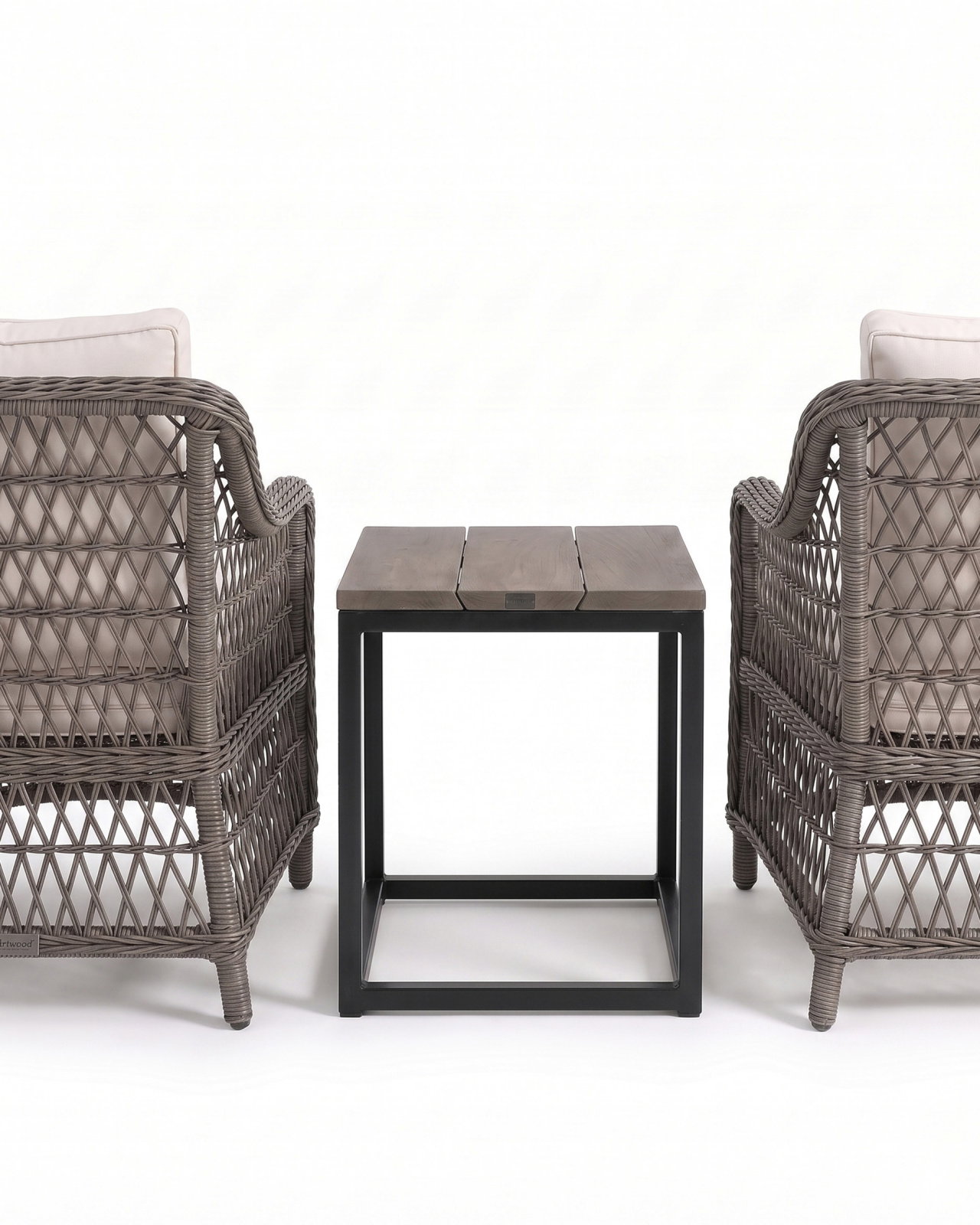 Marbella fåtölj med Anson sidobord