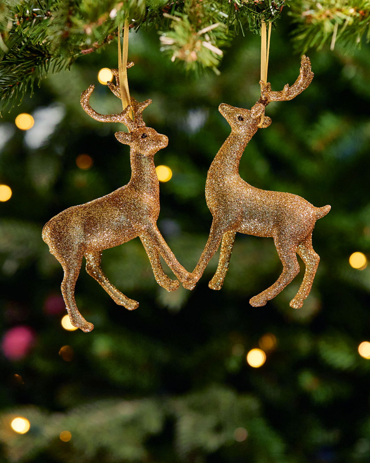 Clifford ren julgransdekoration guld