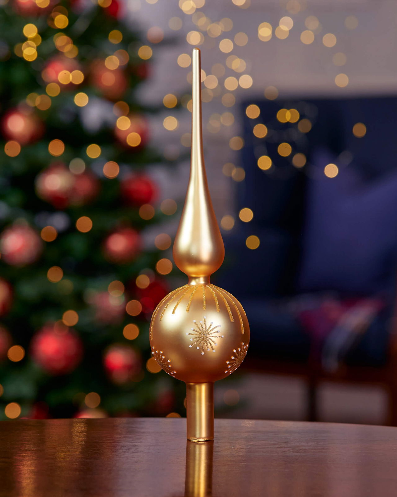 Valeria julgransspira guld