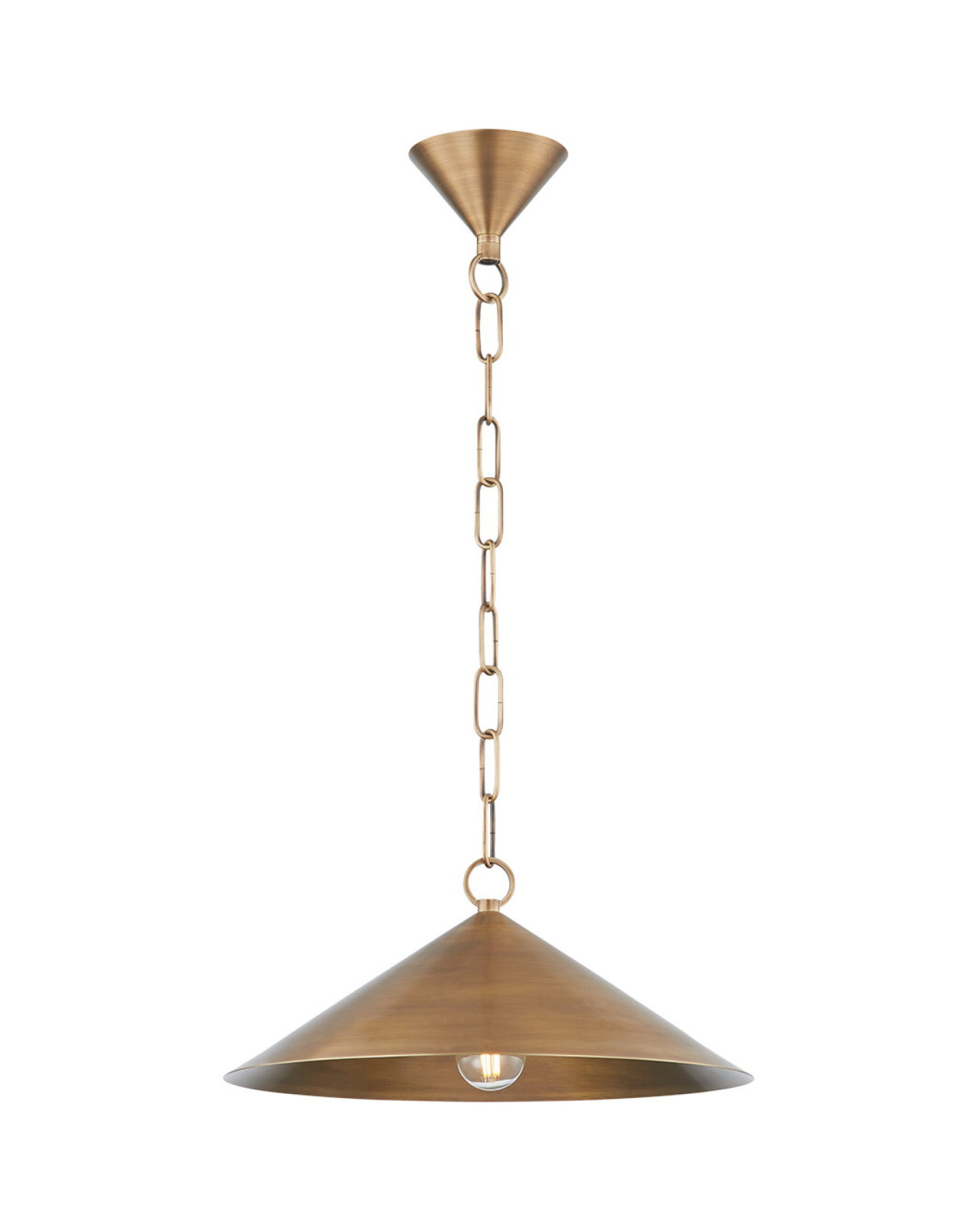 Midvale taklampe messing