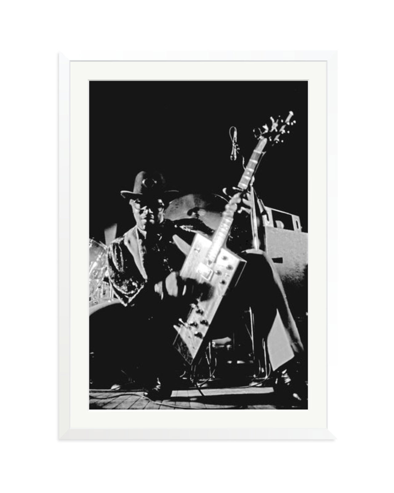 Bo Diddley 1979 White / XXL